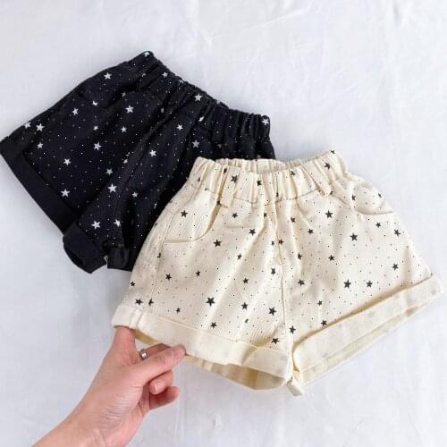 2020 Childrens Clothing Spring Summer New Boys and Girls Casual Shorts Children Five-pointed Star Shorts Casual Korean Shorts