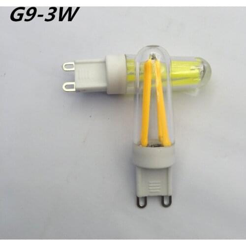 10pcs LED Bulb AC220V G9 2W 5W Dimmable LED Bulb G9 Silicon Gel LED Spotlight Replace Halogen Lamp Chandelier Crystal Light