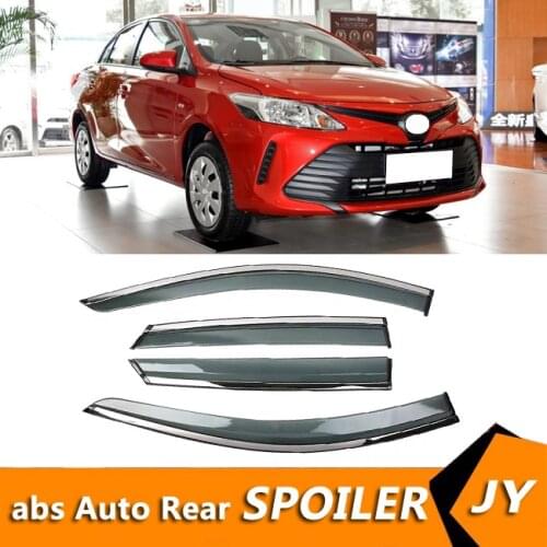 For Toyota VIOS 2014-2017 Window Visor Vent Shades Sun Rain Deflector Guard For s Auto Accessories 4PCS/SET
