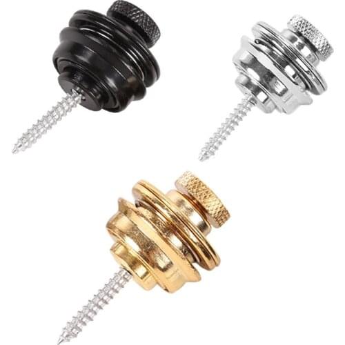 Hot Sale Guitar Strap Button Classic Delicate Durable Guitar Strap Button Lock Buckle Skidproof Acoustic Electric Bass Strap