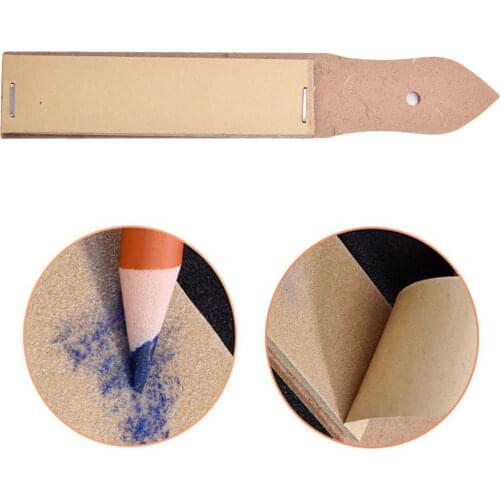 Art Painting Sandpaper Block For Pencil Sharpening Sketch Sandpaper Pencil Pointer Drawing Tool School