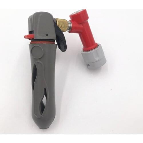 Co2 Keg Charger Injector with Pin Lock Thread Gas Disconnect Portable Homebrew Draft Beer Dispensing Cornelius Soda Making