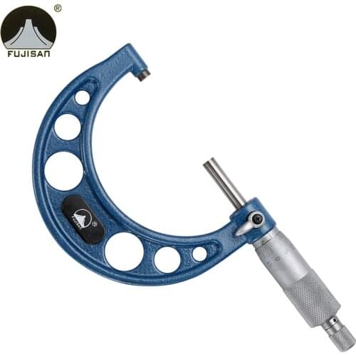 FUJISAN Outside Micrometer 50-75mm /0.01 Carbide Standards Metric Micrometro Calipers Measuring Tools