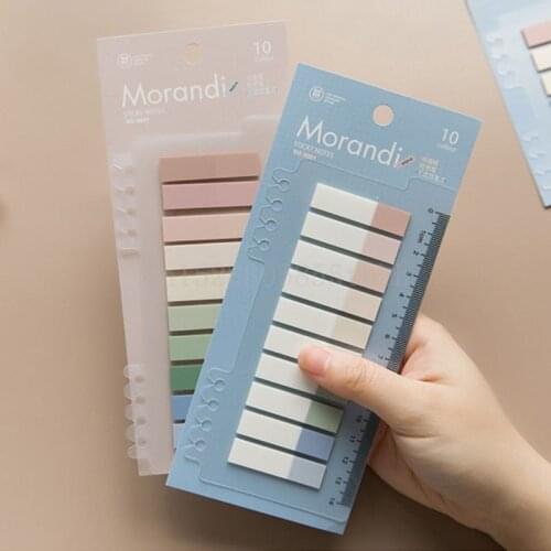 60/120/200 Sheets PET Planner Stickers Index Tabs Bookmark Sticky Notes School