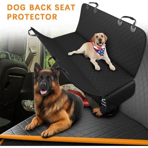 NEW Dog Car Seat Cover Rear Back Mat Mesh Pet Carrier Hammock Cushion Protector With Zipper and Pocket For Puppy Travel