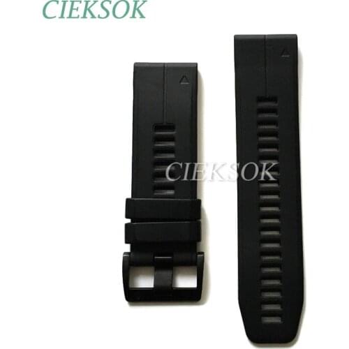Original Disassemble Silicone Watch Strap For Garmin Fenix 5X PLUS