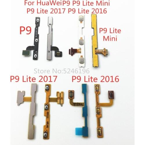 Applicable to For Huawei P9 P9 Plus Mini P9 Lite 2017 switch power on / off key mute volume button ribbon Flex cable replacement