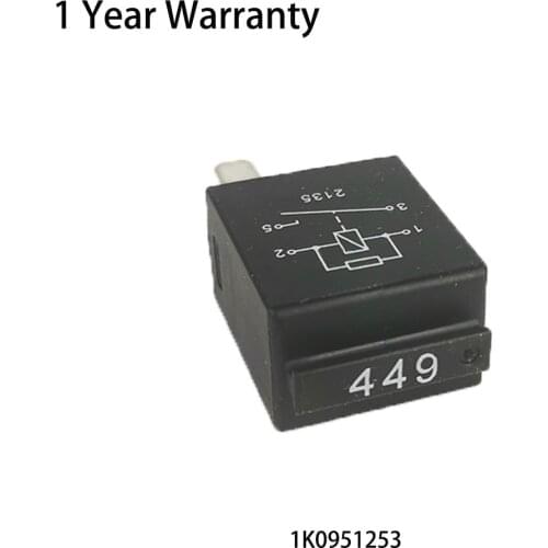 Horn Relay NO.449 Fit for Audi TT A3 R8 VW Passat Jetta Bora Golf Superb GOL EOS Tiguan OE:1K0951253 95861501000