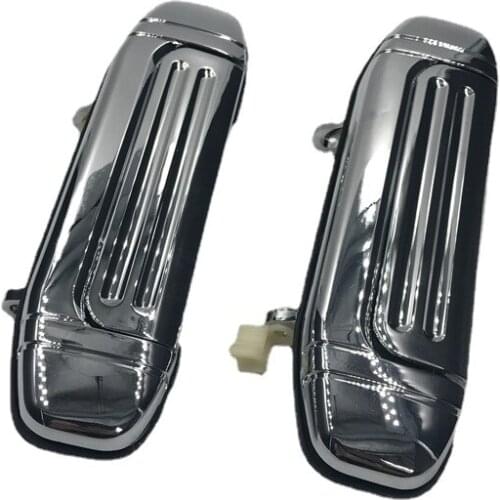 Soarhorse chrome Car front Outer Door Handle for Mitsubishi Pajero Montero V31 V32 V33 V43 V44 V45 V46