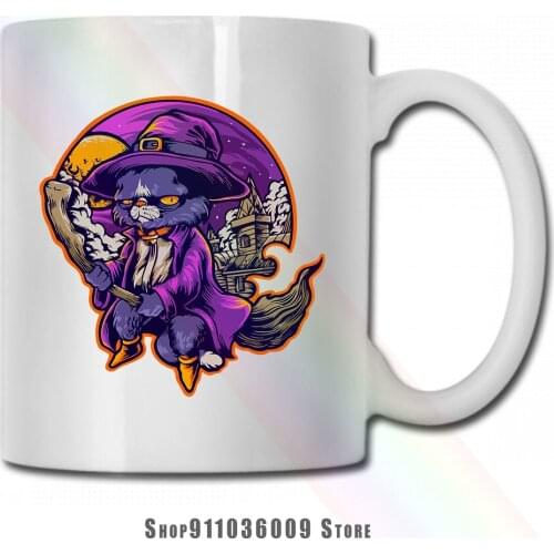 The Witch Cat 1 mug cup tazas