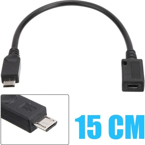 High Speed Micro USB Extension Cable Portable Male To Female M/F Extension Charging Data Cables Cord