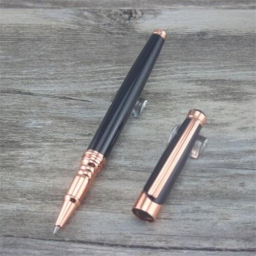 ZY black ballpoint Pen School Office teacher student Stationery luxury roller ball pens business gift 016