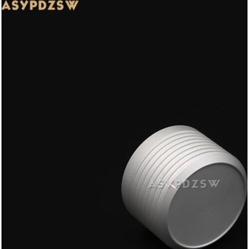 1 PCS Aluminum Sandblasting gray 38*25 Power amplifier solid Volume potentiometer knob