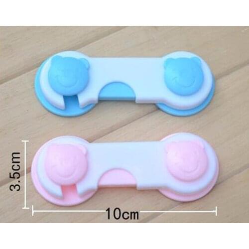 10PC Lot safety Cabinet Locks Straps Doorways Baby Safety Lock Kids Edge & Corner Guards Back-to-back Cabinet Lock Child