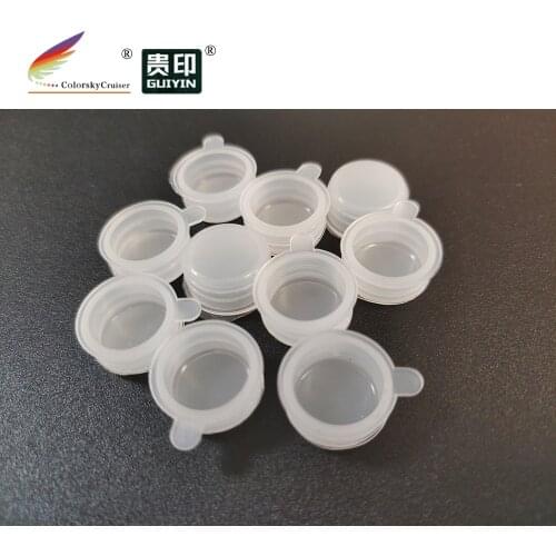 ACC-CAP14) 14mm diameter plastic toner cartridge hopper cap cover for samsung for brother for hp for canon for lexmark for dell