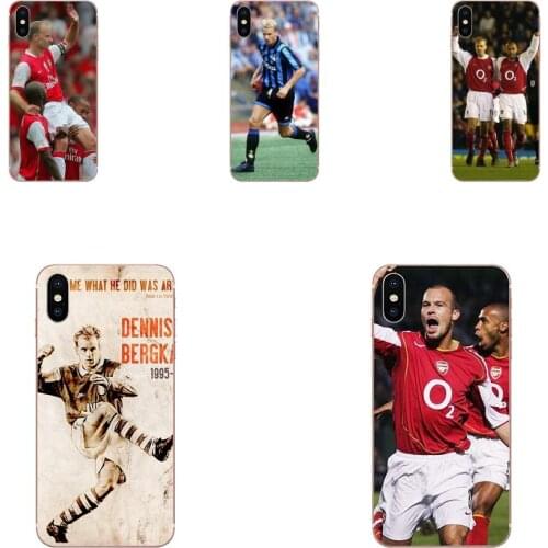 Therry Henry Dennis Bergkamp Soft Luxury For Samsung Galaxy A10 A20 A30 30S A40 A50 A50S A60 A70 A70S A80 A20E A51 A71 A9 2018