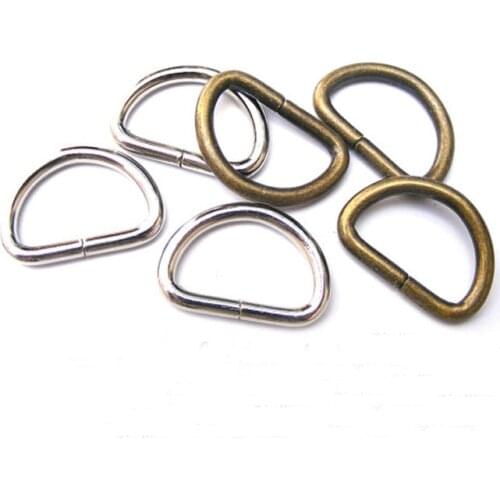D Rings, Antique Bronze Finish