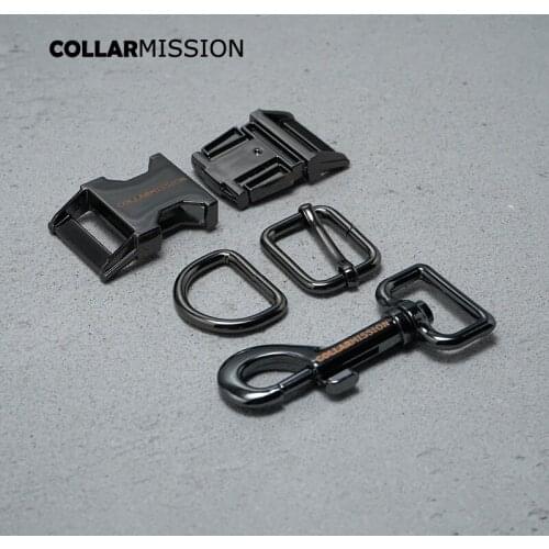 Engraved buckle, We provide laser engraving service customize LOGO for backpack bag dog collar DIY accessories 25mm gun black