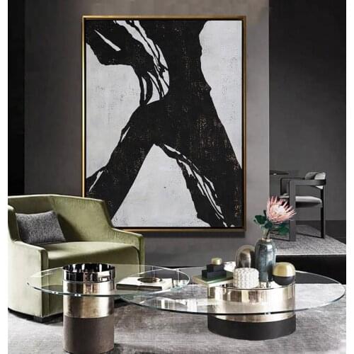 Canvas painting Hand Painted Abstract Oil Painting On Canvas Modern wall Home Decoration Wall Pictures For Living Room hotel