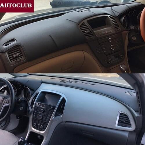 For Buick Regal Encore Opel Insignia Astra J Mokka Vauxhall Cascada Leather Dashmat Dashboard Cover Pad Dash Mat Sunshade carpet