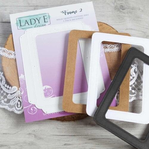 2021 AliliArts Metal Cutting Dies Photo frame diy Scrapbooking Photo Album Decorative Embossing PaperCard Crafts Die