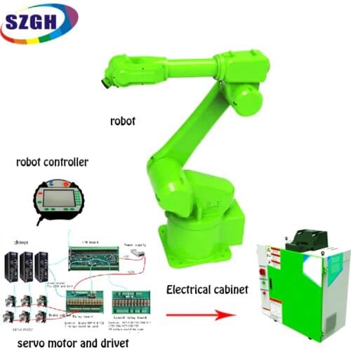 Mini industrail Robotics arm kit Learning Manipulator Mini Humanoid Programmable CNC Mechanical welding painting Robot Arm Set