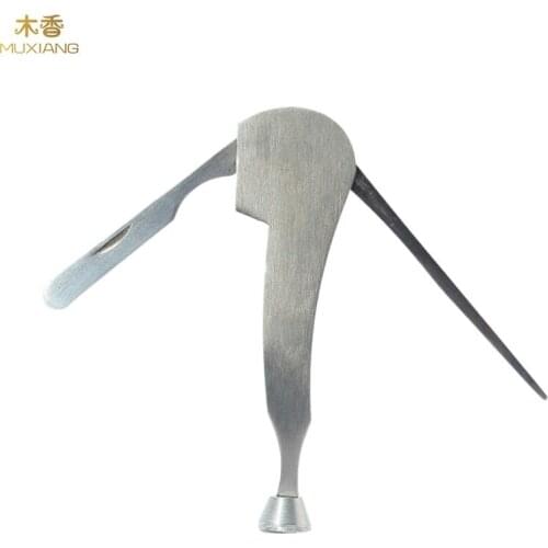 MUXIANG Multifunction 3-in-1 Stainless Steel Tobacco Pipe Knife High Quality Smokers Companion Tobacco Cleaning Tools ff0002