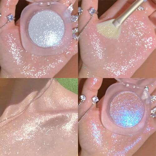 Mashed Potatoes Diamond Glitter Highlighter Body Shimmer Brighten Face Contour Glow Illuminator Shiny Highlight Makeup Cosmetic