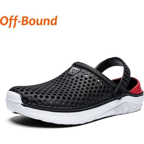 Off-Bound Summer Men Women Slippers Outdoor Clogs Garden Slippers Beach Sandals Mules Bathroom Loafers Casual Home Couple Shoes