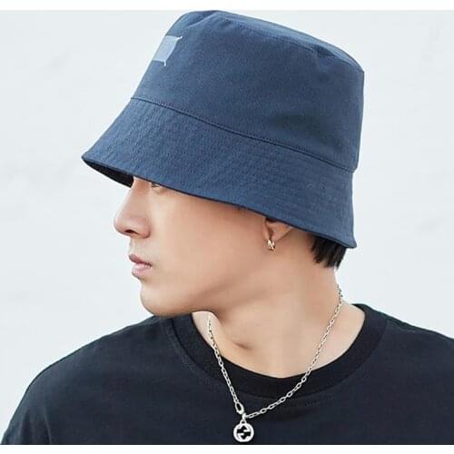 2021 Summer Cotton Panama Hat for Men Fashion Hip Hop Large Brim Sun Hat Male Outdoor Travel Sun Protection Bucket Hats