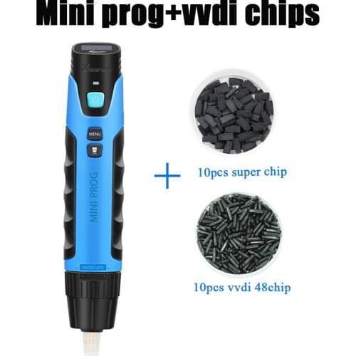 In Stock) Xhorse VVDI MINI Prog Powerful Chip Programmer Work on Xhorse APP Solder-free Programming with chips