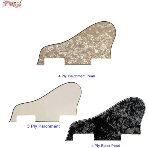 Pleroo Custom Guitar Pickgaurd For No hole ES 335 Short Jazz Archtop Guitar Pickguard Scratch Plate