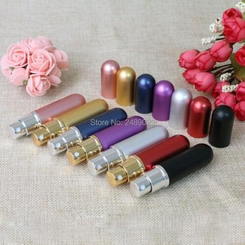 1pc 6ml Metal Perfume Bottle Mini Portable Travel Refillable Perfume Atomizer Spray Pump Bottles Great Bottles