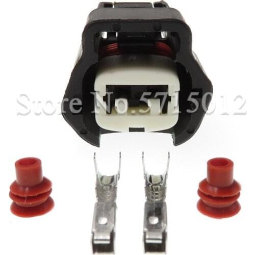 2 Hole 6189-0773 Automotive Fuel Injector Plug Auto Female Socket For Nissan 300zx 240sx 200zx Silvia rb25det sr20 s13 r32