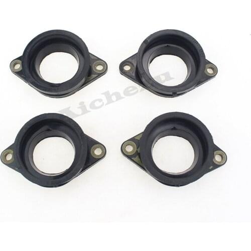 ACZ Motorcycle 4pcs Carburetors Interface Rubber Carburetor Pad Intake outlet Manifold For Honda CBR1000RR 2004-2007