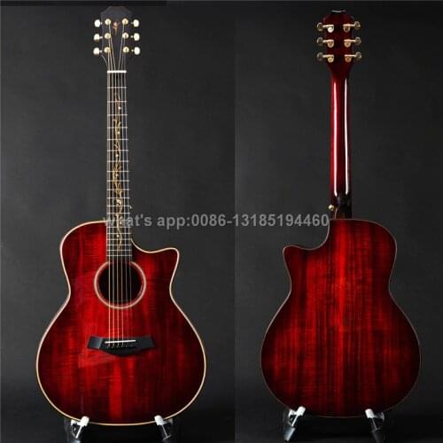 K24CE solid koa wood acoustic guitar, guitar acoustic, acoustic electric guitars