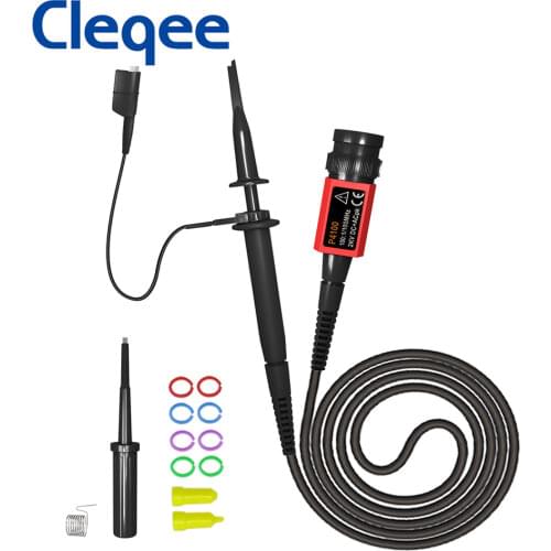 Cleqee P4100 2KV 100MHz Oscilloscope Probe kit 100:1 High Voltage for Oscilloscope Owon Liliput Wholesale