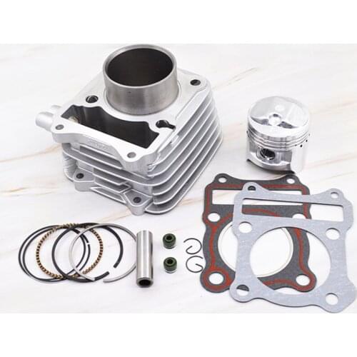 Motorcycle Cylinder Piston Gasket Rebuild Kit for SUZUKI GN125 STD 57mm