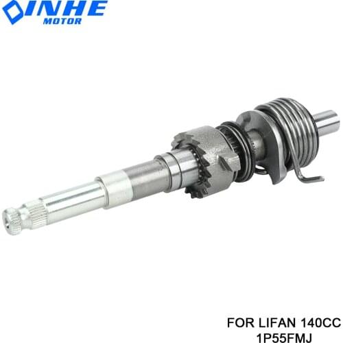 LF 140cc Engine Kick Starter Spindle For lifan 140 140cc 1P55FMJ Horizontal Kick Starter Engine Dirt Pit Bikes Parts