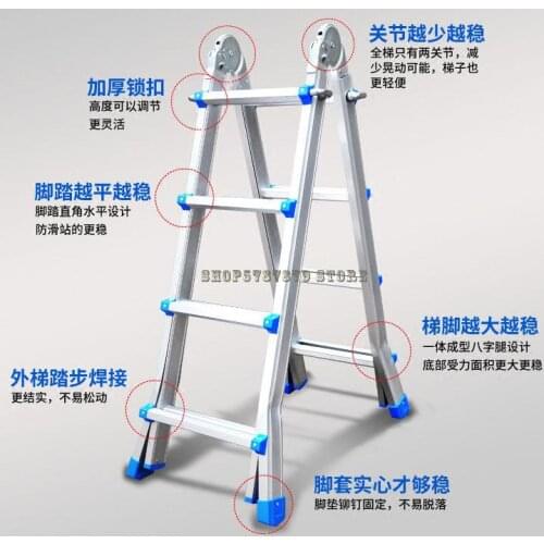 Multi Functional Folding Ladder, Engineering Ladder, Miter Ladder, Household Ladder, Telescopic Ladder, Small Giant Ladder, Lift