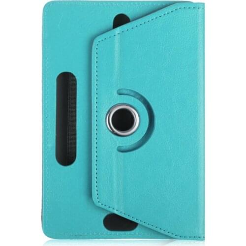 Myslc for 10.1 Inch Tablet Prestigio MultiPad Visconte 4U PMP1010TDBK 360 Degree Rotating Universal Tablet PU Leather cover case