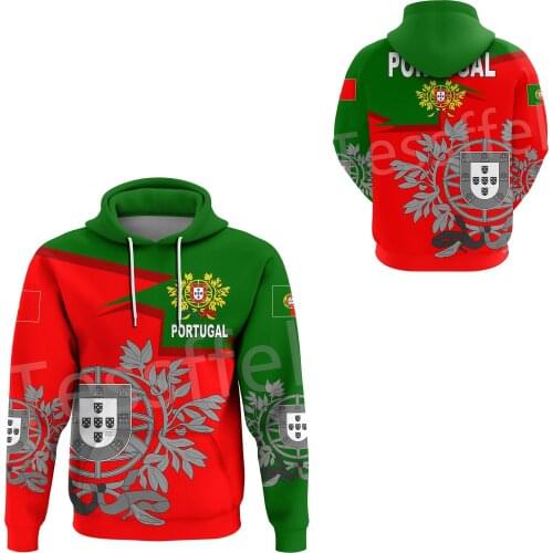 Tessffel New Brand Country Portugal Flag Symbol Harajuku Tracksuit 3DPrint Streetwear Pullover Autumn Funny Hoodies Men/Women 20