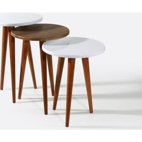 Modern Nils Zigon coffee table-Wood Foot coffee tables table basse furniture living room table