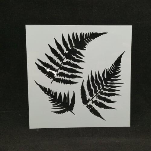 13*13 Leaves Layering Stencils for Diy scrapbook/photo album Decorative Embossing coloring,painting stencil,home decor