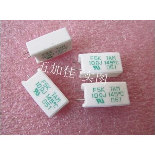 F5K TAM 10ΩJ 145℃ 5W 10R 5% F5K100J14 Japan cement resistor with temperature