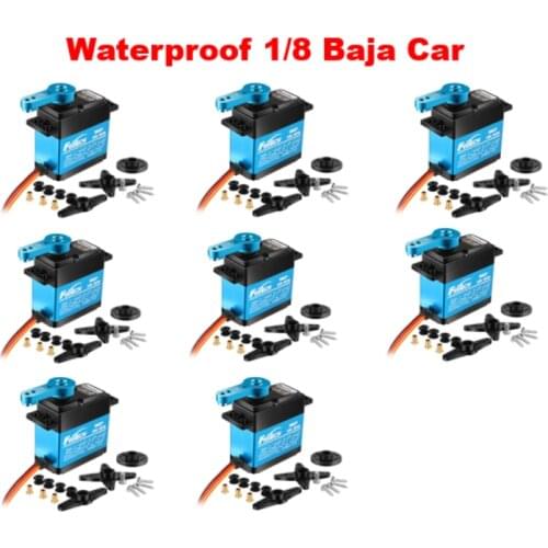 8pcsFeetech 35kg Waterproof Magnetic Coding Servo Large Torque Digital Servo For RC Baja Car X-maxx Crawler TRX4 Baja Boat Robot