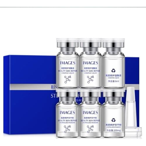 Anti-aging 1 Set Lyophilized Epidermal Growth Factor rhEGF Powder Serum Acne Pimples Scars Wrinkles Treatment Skin Care Products