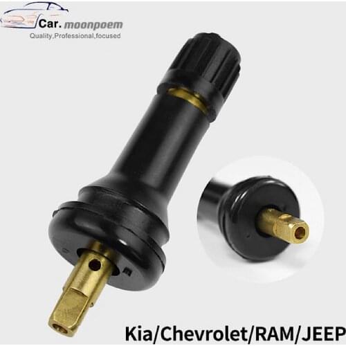 TPMS-20 Tire Valve More Durable For Nissan Lotto Kia Chevrolet RAM Jeep Aluminum TPMS Tire Pressure Sensor Valves Replacement