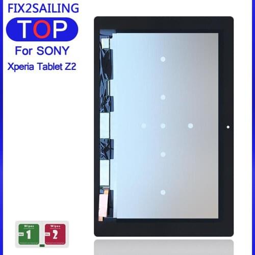 10.1 For Sony Xperia Tablet Z2 SGP511 SGP512 SGP521 SGP541 LCD Display Touch Screen Digitizer Sensors Assembly Replacement