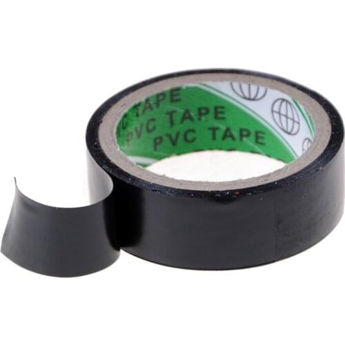 DIY 5M*1.8 Black PVC Electrical Tapes Flame Retardent Insulation Adhesive Tape Electrical Tools 1 Roll